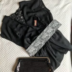 Black Express blouse